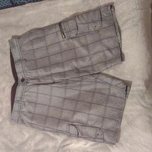 Burnside 32 waist shorts grey